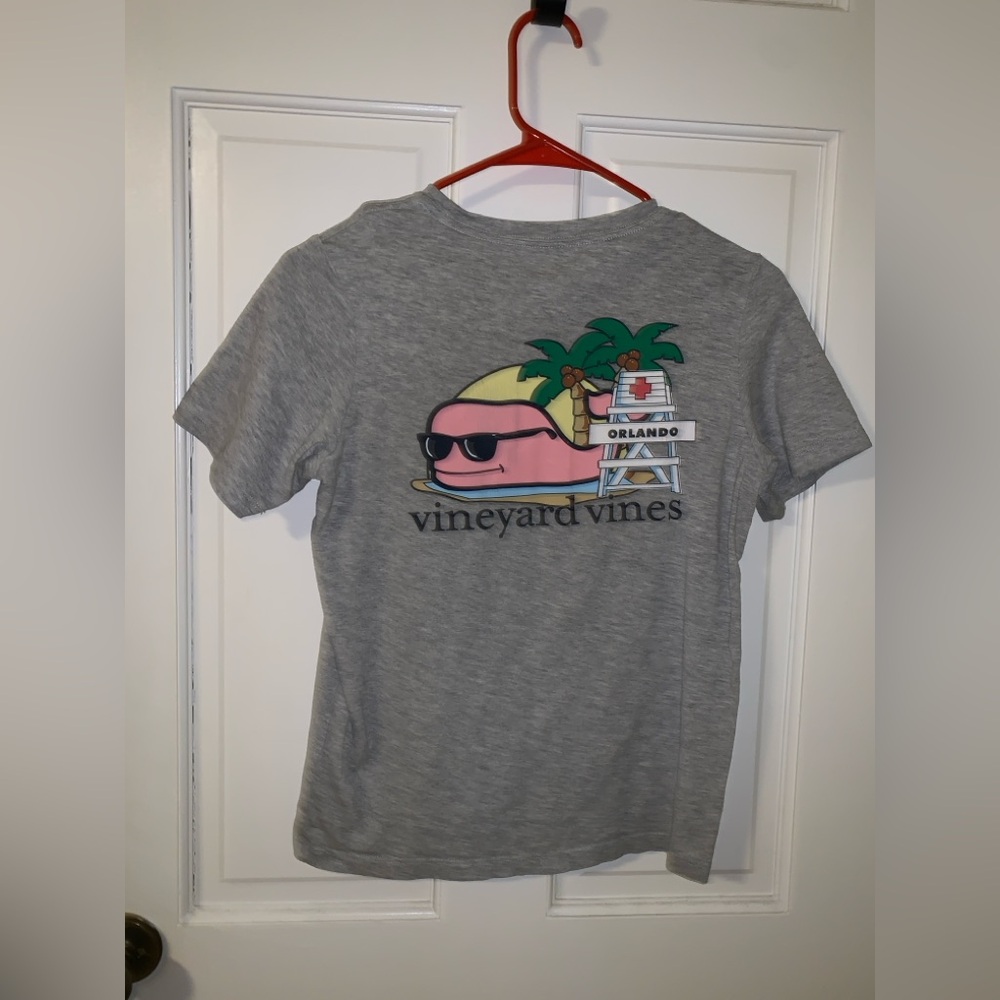 vineyard vine grey Orlando shirt